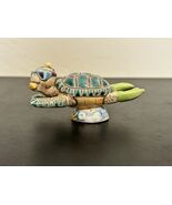 Scuba Turtle Ceramic Figurine - $11.88