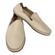 UGG Cream Elodie Leather Loafer Slipper 6 1020235 - £35.55 GBP