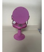 Battat  18&quot; Pink Hair Stylist Salon Stool American Girl Doll Chair - £15.81 GBP