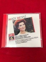 CD Mady Mesple French Opera Arias Airs d&#39;opera Francais CDM 7 69545 2 - £27.29 GBP