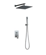 Foshan Two-Function Crossbar Square Shower Set Complete-New - $158.94