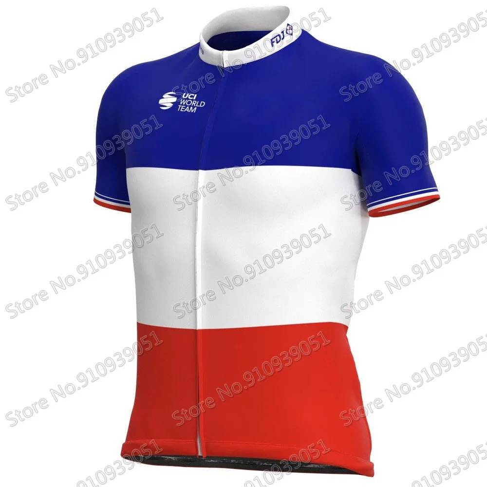 Sporting 2021 FDJ Cycling  Set World ChaAn France Cycling Clothing Race Road Bik - £35.09 GBP