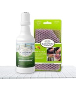 Hard Water Stain Remover Kit Hardwater Cleaner 16oz &amp; Non Scratch Scoure... - $29.23 CAD