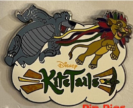 Disney Attractions Kite Tails Animal Kingdom Kite Show Simba and Baloo pin - $15.84