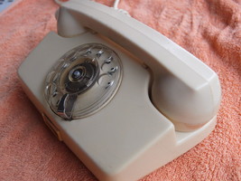       RARE-VINTAGE SOVIET BULGARIA ROTARY DIAL PHONE TA3100 1972 - £32.12 GBP