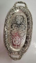 ER Zinc Creamer & Sugar Bowl on Matching Tray Made in Japan image 7