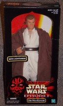 1999 Star Wars Episode 1 Obi Wan kenobi 12 inch Figure New In The Box - £23.97 GBP