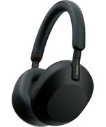 SONY WH-1000XM5 Wireless Noise-Canceling Over-the-Ear Headphones - Black - $154.98