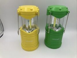 Two New Collapsible LED Camping Lanterns - $14.84