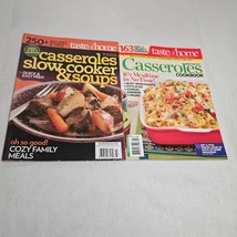 Taste of Home Casseroles Magazine Lot of 2 Casseroles Cookbook Slow Cooker Soups - £11.19 GBP