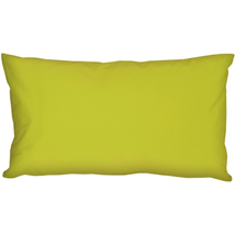 Caravan Cotton Lime Green 9x18 Throw Pillow, Complete with Pillow Insert - £16.83 GBP