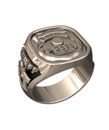 POLICE BADGE RING-Sterling Silver - £354.78 GBP