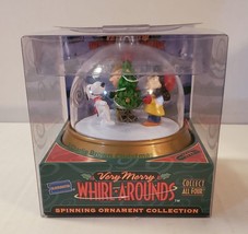 Vintage Peanuts Snoopy Blockbuster Very Merry WHIRL AROUND ornament NIB 1999 - £15.91 GBP