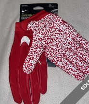 Nike Superbad Magnigrip Technology Red Football Gloves CJ9339-663 Men XL... - $747.17 MXN
