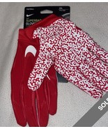 Nike Superbad Magnigrip Technology Red Football Gloves CJ9339-663 Men XL... - $747.17 MXN