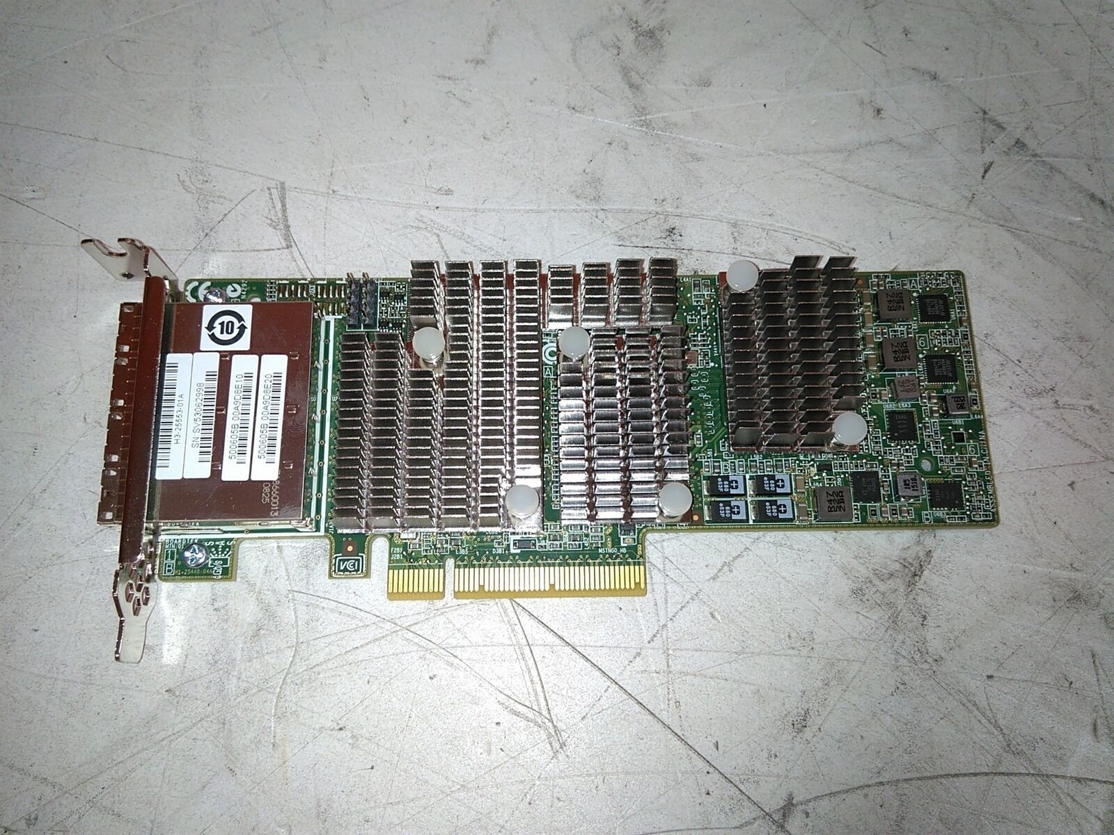 Dell TFJRW Low Profile Quad-Port 6Gbps PCIe SAS Storage Controller Card - $91.13