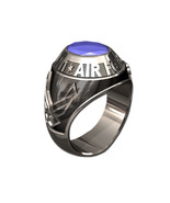 US AIR FORCE RING MENS TRADITIONAL-Sterling Silver - $445.97 CAD