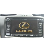 02-03 LEXUS ES300 VOICE NAVIGATION 86120-33550 TOUCH SCREEN RADIO *TESTED* - $306.90 CAD