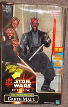 1999 Star Wars Episode 1 Electronic Talking Darth Maul Figure New In The... - £23.97 GBP