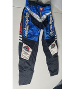 TLD TROY LEE DESIGNS Blue Black GRAND PRIX MOTO PANTS Bike Racing Gear Adult 28 - $27.74