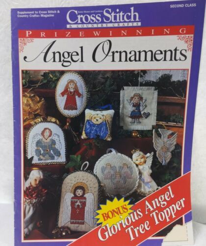 Better Homes & Garden Cross Stitch & Country Crafts Prizewinning Angel Ornaments - $9.90