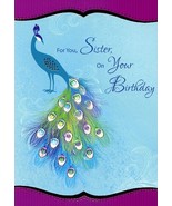 For You Sister, on Your Birthday - Birthday Greeting Card - 1445 - $2.79