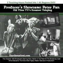 Peter Pan Mary Martin DVD Original 1955 Old Time TV - £14.97 GBP