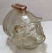 Vintage Anchor Hocking Iridescent Glass Piggy Bank - $18.00