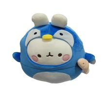 Molang Animal Friends Mochi Stuffed Animal Plush Doll Korean Toy (Penguin) image 2