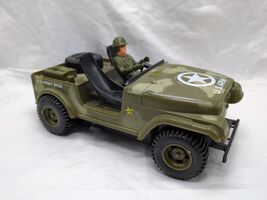*Doesn&#39;t Work* Battery Operated Military Army Jeep Vehicle 8&quot; U.S. Army ... - €8,94 EUR