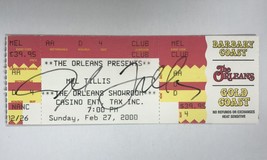 Mel Tillis (d. 2017) Signed Autographed 2000 Concert Ticket - $25.00