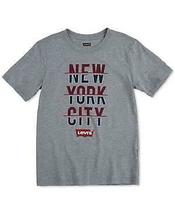 Levis Little Boys Nyc T-Shirt, Size 4/Grey - £11.99 GBP