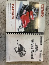 1988 1989 Yamaha CS340 CS 340 N/EN Service Shop Repai Manual Set LIT-12618-01-10 - $68.57
