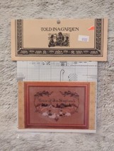 Told in a Garden Voice of the Shepherd Counted Cross Stitch Pattern NIP - £6.70 GBP