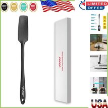 Kitchen Essential: High Heat Resistant Silicone Jar Spatula with Long Ha... - $15.93 CAD