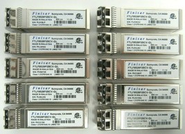Finisar (LOT of 10) FTLF8528P2BCV-QL 8.5Gbps 850nm SFP+ Transceiver Modu... - $21.82