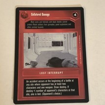 Star Wars CCG Trading Card Vintage 1995 #4 Collateral Damage - £1.47 GBP