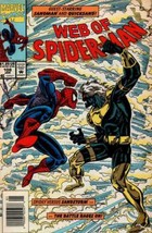 Web of Spider-Man #108 Newsstand Cover (1985-1995) Marvel Comics - £7.60 GBP