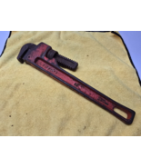 Rigid 12&quot; Heavy Duty Pipe Wrench The Ridge Tool Co Elyria Ohio USA Vintage - $14.83 CAD