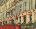 La Brasserie Bofinger Menu Rue de la Bastille Paris France 1995 - £61.50 GBP