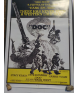 &quot;DOC&quot; WESTERN MOVIE POSTER 27X40 IN CELEBS KEACH DUNAWAY YULIN FRANK PER... - $11.99