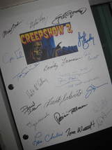 Creepshow 2 Signed Movie Film Screenplay Script X19 Stephen King Tom Savini Geor - £15.68 GBP