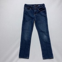 Super Skinny Girl’s 10 Blue Denim Medium Wash Jeans Winter Preppy School Play - £6.96 GBP