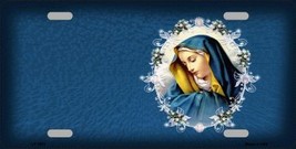 Virgin Mary Metal Novelty License Plate LP-7807 - £14.23 GBP