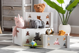 Edona Oak Brown and Multi-Colored Wood 4-Drawer Storage Unit - $665.42 MXN