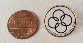 Cadette Girl Scout Challenge Pin 1987 Girl Scouts Pinback - $14.65