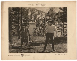 THE HUNTRESS (1923) Colleen Moore &amp; Lloyd Hughes Native Americans Silent Film - $95.00