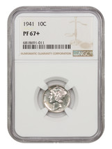 1941 10C Ngc PR67+ - £450.53 GBP