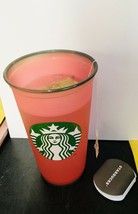 2 XStarbucks Colour Changing Reusable Travel Plasti Cup NEW 25p Off In Starbuck - £15.81 GBP