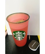 2 XStarbucks Colour Changing Reusable Travel Plasti Cup NEW 25p Off In S... - £15.04 GBP